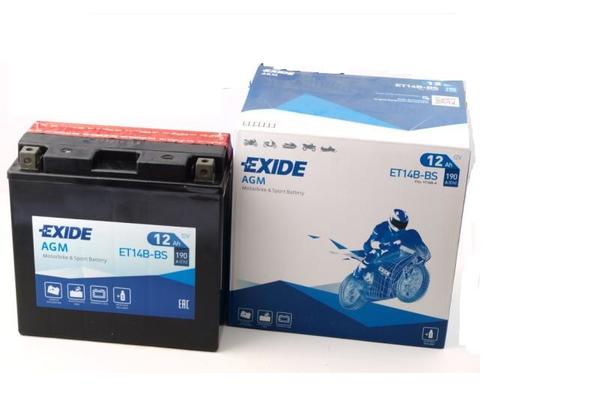 EXIDE Аккумулятор AGM ET14B-BS