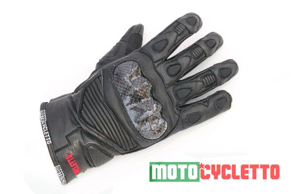 MOTOCYCLETTO Перчатки NOBI мужские кожа