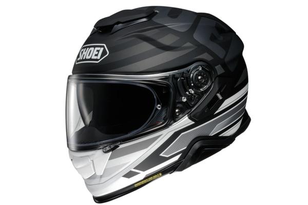 SHOEI Мотошлем GT AIR 2 INSIGNIA черно-серо-серебристый