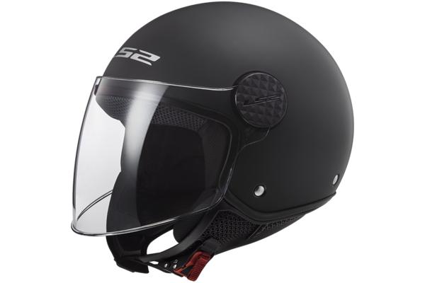 LS2 Мотошлем OF558 SPHERE LUX Черный