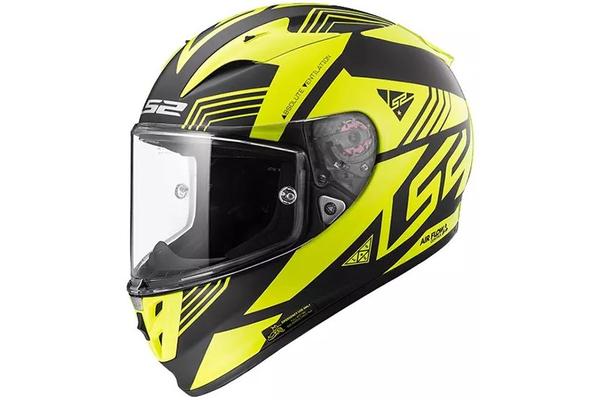 LS2 Мотошлем FF323  R EVO Желтый