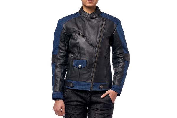 MOTEQ Кожаная куртка женский Teacher Jeans