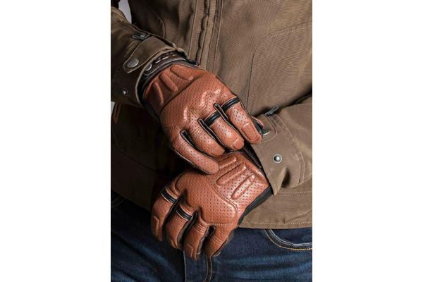 LS2 перчатки RUST MAN GLOVES Коричневые