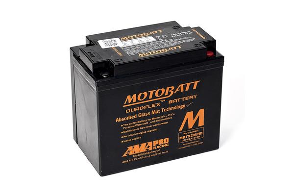 MOTOBATT Аккумулятор AGM YTX20L-BS, GYZ20HL, GYZ20L, YTX20HL-BS