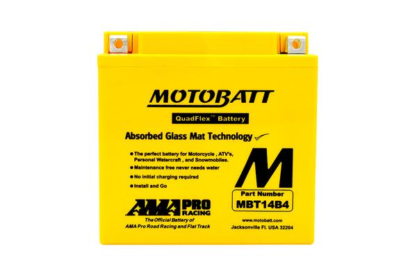 MOTOBATT Аккумулятор AGM YT14B-BS, YT14B-4