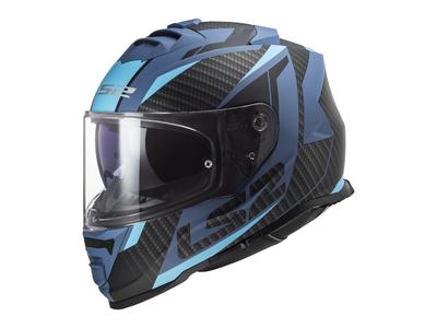 LS2 Мотошлем FF800 STORM RACER Синий