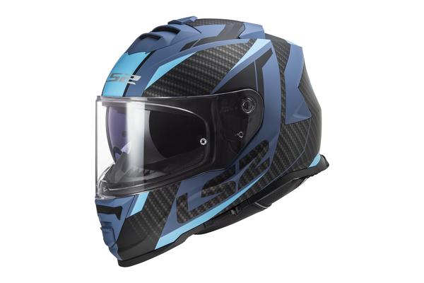 LS2 Мотошлем FF800 STORM RACER Синий