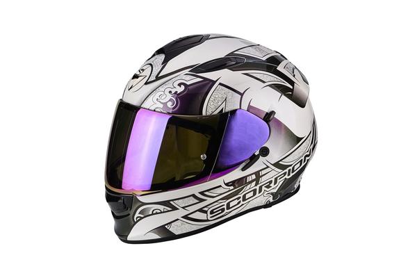 SCORPION EXO Мотошлем EXO-510 AIR ARABESC, цвет Белый Хамелеон