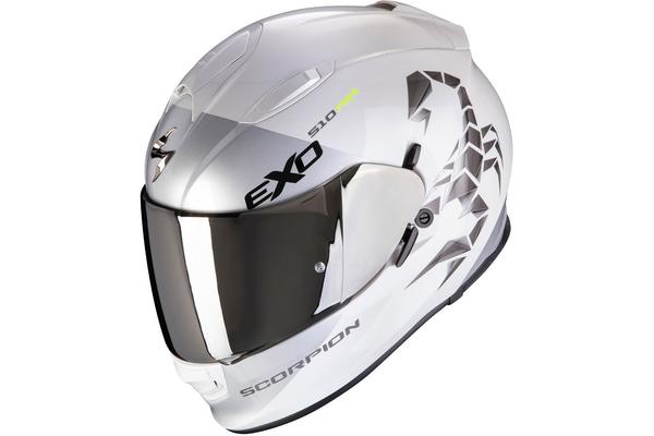 SCORPION EXO Мотошлем EXO-510 AIR PIQUE, цвет Белый/Серый