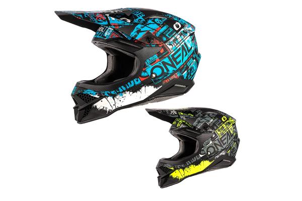 ONEAL Кроссовый шлем 3Series RIDE синий/черный