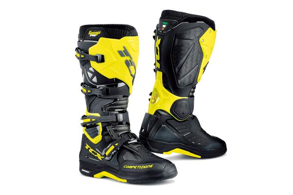 TCX Мотоботы COMP EVO 2 MICHELIN, цвет Черный/Желтый