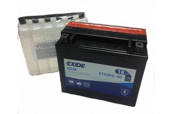 EXIDE Аккумулятор AGM ETX20HL-BS