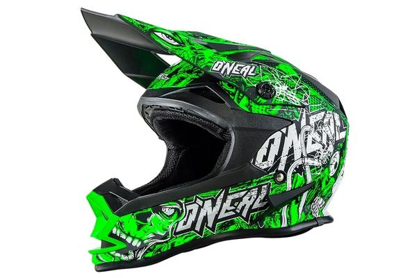ONEAL Кроссовый шлем 7Series Evo MENACE зеленый неон