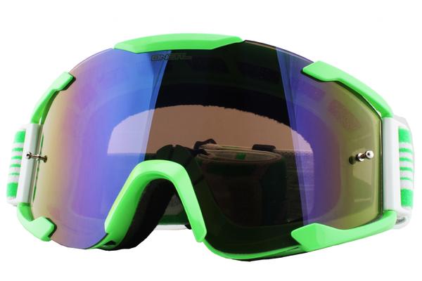 ONEAL Кроссовая маска B2 RL Goggle THREESIXZERO зелёная/радиум