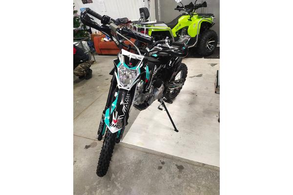 Питбайк VMC Honda CRF140 Бирюзовый