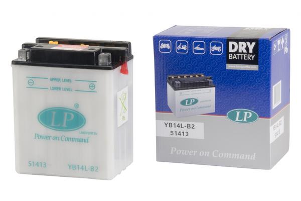 LANDPORT Аккумулятор сухозаряженый DRY YB14L-B2