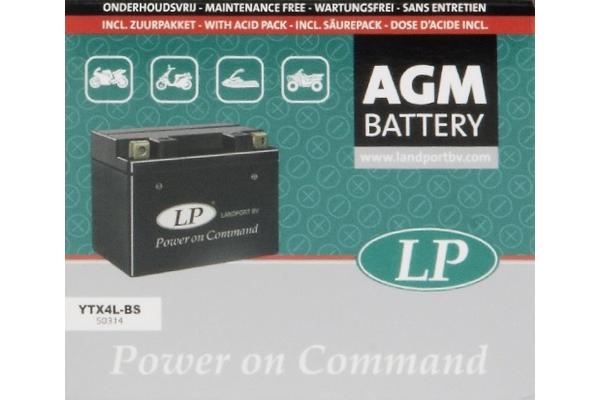 HUSKY Аккумулятор AGM YTX4L-BS YTZ5-BS