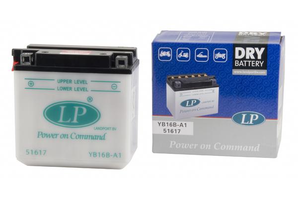 LANDPORT Аккумулятор сухозаряженый DRY YB16B-A1