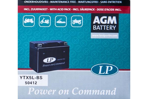 LANDPORT Аккумулятор AGM YTX5L-BS