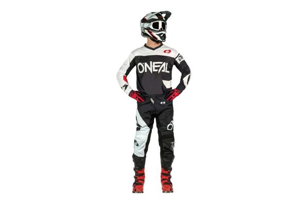 ONEAL Штаны ELEMENT RACEWEAR Черно-Белый