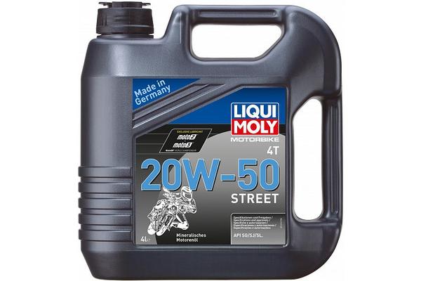 Масло LIQUI MOLY 4T Street 20W50