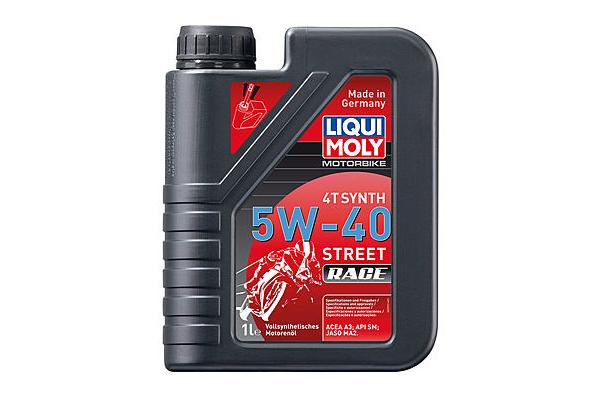 Масло LIQUI MOLY 4T Synth Street Race 5W-40