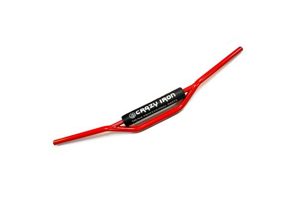 Crazy Iron руль с перемычкой DIRT type3 835/110/22ММ, Красный