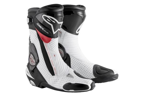 ALPINESTARS Мотоботы SMX PLUS черно-красно-белый