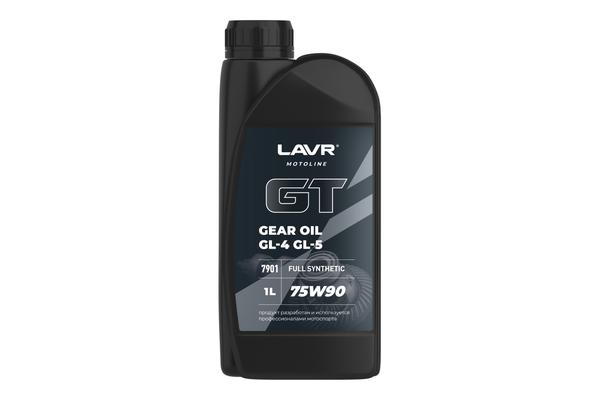 Трансмиссионное масло LAVR GT GEAR 75W90