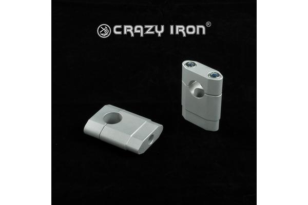 CRAZY IRON Стойки руля D22мм высота 50мм