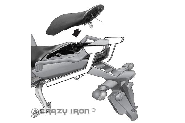 CRAZY IRON КРЕПЛЕНИЕ ЦЕНТРАЛЬНОГО КОФРА FZ1