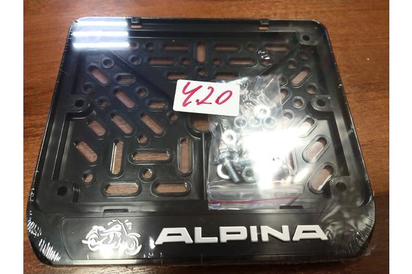 Рамка номера нового типа Alpina