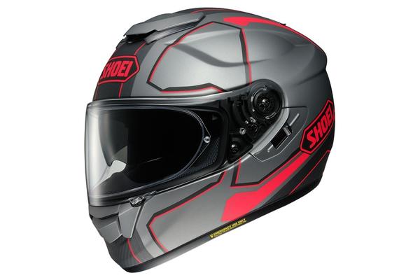 SHOEI Мотошлем GT-AIR PENDULUM серо-красный