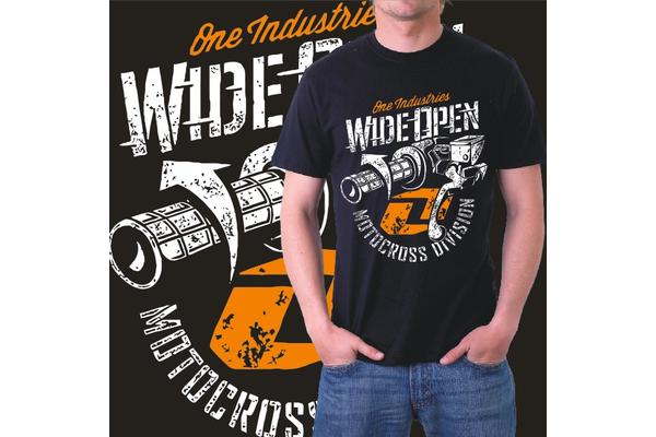 Мотофутболка WIDE OPEN MOTOCROSS DIVISION