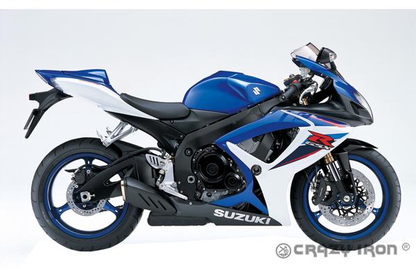 CRAZY IRON Слайдеры SUZUKI GSX-R600, GSX-R750 06-10